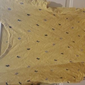 Yellow cactus shirt